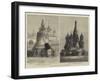 The Festivities at Moscow-null-Framed Giclee Print