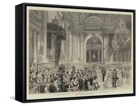 The Festivities at St Petersburg, the Ball at the Nobles' Club-null-Framed Stretched Canvas