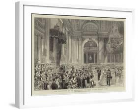 The Festivities at St Petersburg, the Ball at the Nobles' Club-null-Framed Giclee Print