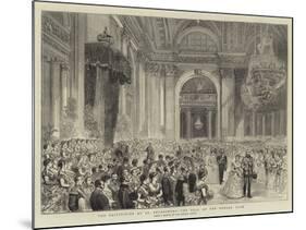 The Festivities at St Petersburg, the Ball at the Nobles' Club-null-Mounted Giclee Print