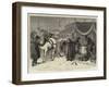 The Festivities in Russia, Moscow, Scene at a Fountain the Day after the Illuminations-Samuel Edmund Waller-Framed Giclee Print