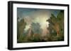 The Fete at Saint-Cloud-Jean-Honoré Fragonard-Framed Giclee Print