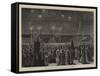 The Fete at the Crystal Palace in Honour of M De Lesseps-null-Framed Stretched Canvas