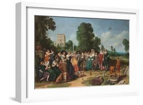 The Fête Champêtre, 1627-Dirck Hals-Framed Giclee Print