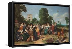 The Fête Champêtre, 1627-Dirck Hals-Framed Stretched Canvas