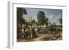 The Fete Champetre, 1627-Dirck Hals-Framed Giclee Print