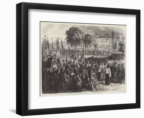 The Fete of Notre Dame Del Pilar, at Saragossa-null-Framed Giclee Print