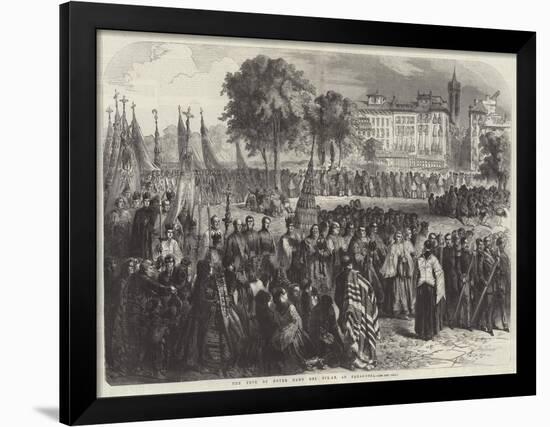 The Fete of Notre Dame Del Pilar, at Saragossa-null-Framed Giclee Print