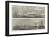The Fetes at Cherbourg-null-Framed Giclee Print