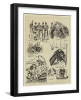 The Fetes at Ostend-null-Framed Giclee Print