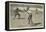 The Fetes at Pompeii, the Gladiatorial Games-null-Framed Stretched Canvas