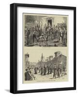 The Fetes at Pompeii-Sydney Prior Hall-Framed Giclee Print