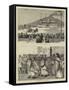 The Fetes at Pompeii-null-Framed Stretched Canvas