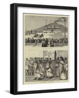 The Fetes at Pompeii-null-Framed Giclee Print