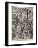 The Fetes in Honour of the Mikado's Silver Wedding-null-Framed Giclee Print