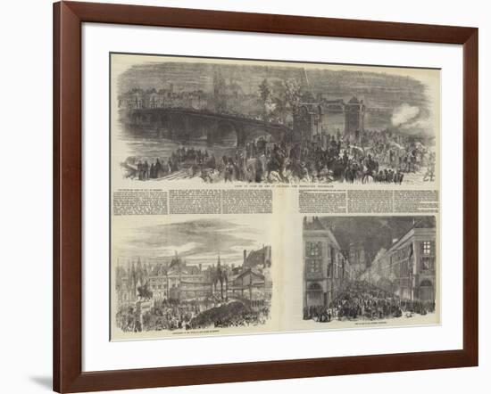 The Fetes of Joan of Arc, at Orleans-null-Framed Giclee Print