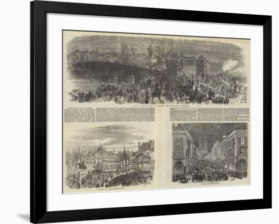 The Fetes of Joan of Arc, at Orleans-null-Framed Giclee Print