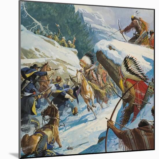 The Fetterman Massacre-Severino Baraldi-Mounted Giclee Print