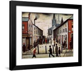 The Fever Van-Laurence Stephen Lowry-Framed Art Print