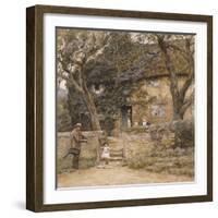 The Fiddler-Helen Allingham-Framed Giclee Print