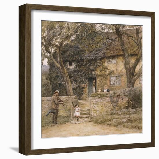 The Fiddler-Helen Allingham-Framed Giclee Print