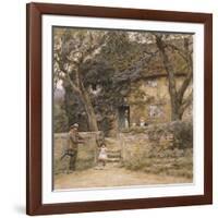 The Fiddler-Helen Allingham-Framed Giclee Print