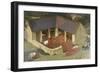 The Field Byre, 1933-James Bateman-Framed Giclee Print