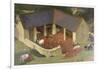 The Field Byre, 1933-James Bateman-Framed Giclee Print