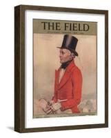 The Field, Fox Hunting Magazine, UK, 1930-null-Framed Giclee Print