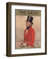 The Field, Fox Hunting Magazine, UK, 1930-null-Framed Giclee Print