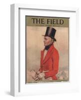 The Field, Fox Hunting Magazine, UK, 1930-null-Framed Giclee Print