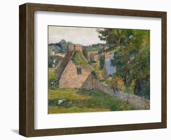 The Field of Derout-Lollichon, 1886-Paul Gauguin-Framed Giclee Print