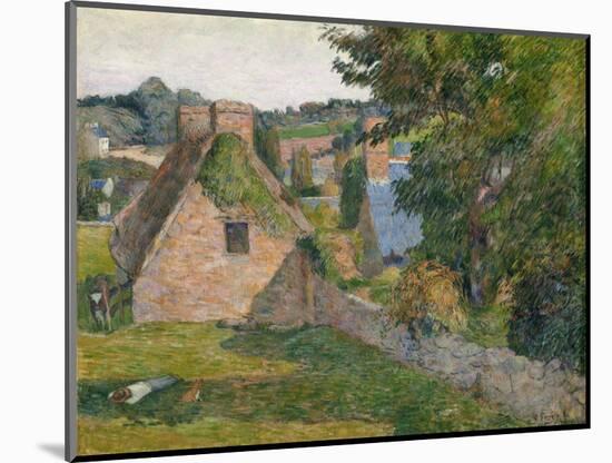 The Field of Derout-Lollichon, 1886-Paul Gauguin-Mounted Giclee Print