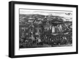 The Field of the Cloth of Gold, 1520-James Basire I-Framed Giclee Print