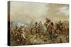 The Field of Waterloo-Robert Alexander Hillingford-Stretched Canvas