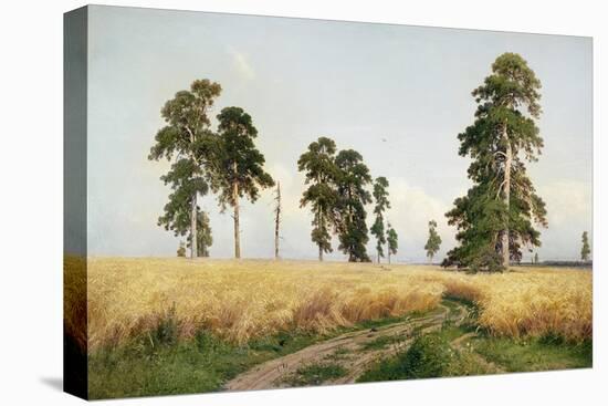 The Field of Wheat, 1878-Ivan Ivanovitch Shishkin-Stretched Canvas
