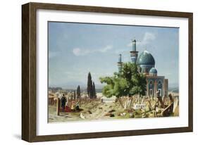 The Fields of Rest, Brousse-Jean Leon Gerome-Framed Giclee Print