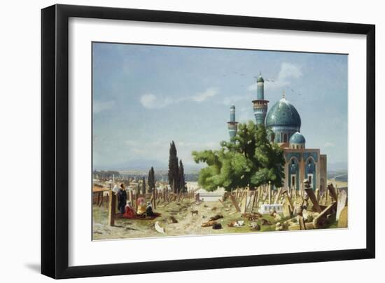 The Fields of Rest, Brousse-Jean Leon Gerome-Framed Giclee Print