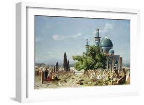 The Fields of Rest, Brousse-Jean Leon Gerome-Framed Giclee Print