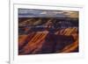 The Fiery Red Painted Desert from Lacey Point in Petrified Forest National Park, Arizona-Jerry Ginsberg-Framed Photographic Print