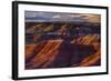 The Fiery Red Painted Desert from Lacey Point in Petrified Forest National Park, Arizona-Jerry Ginsberg-Framed Photographic Print