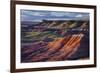 The Fiery Red Painted Desert from Lacey Point in Petrified Forest National Park, Arizona-Jerry Ginsberg-Framed Photographic Print