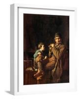 The Fifers, 1881-Eastman Johnson-Framed Giclee Print