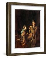 The Fifers, 1881-Eastman Johnson-Framed Giclee Print