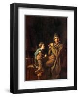 The Fifers, 1881-Eastman Johnson-Framed Giclee Print