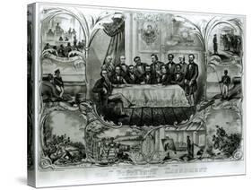 The Fifteenth Amendment, Signed by President Ulysses S. Grant-null-Stretched Canvas