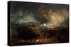 The Fifth Plague of Egypt-J. M. W. Turner-Stretched Canvas