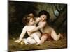 The Fight, 1864-William Adolphe Bouguereau-Mounted Premium Giclee Print