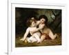 The Fight, 1864-William Adolphe Bouguereau-Framed Giclee Print