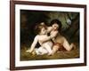 The Fight, 1864-William Adolphe Bouguereau-Framed Giclee Print